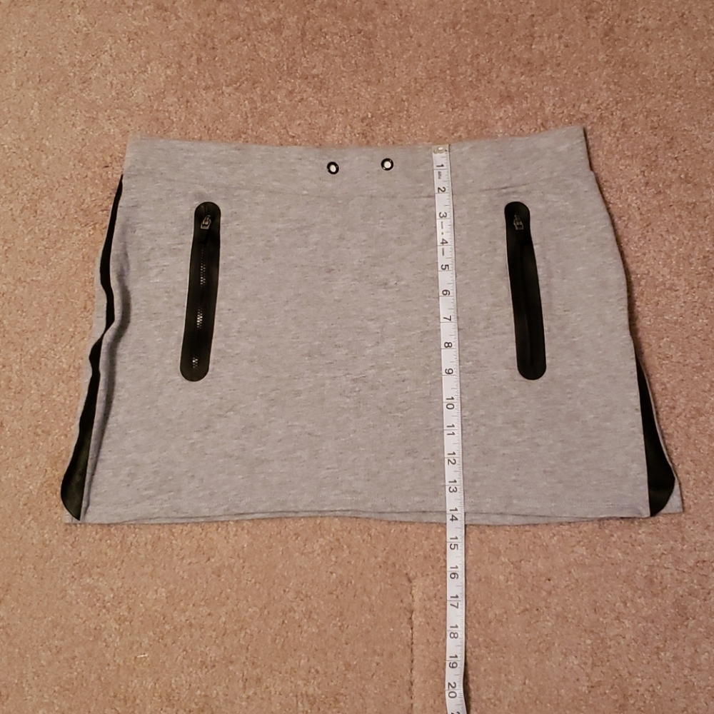 Fabletics Women's Amara A-line Gray Skirt - Picture 10 of 11